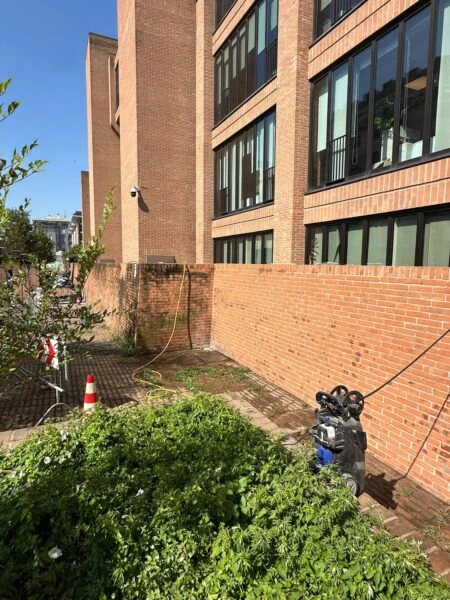 Intervento di manutenzione condominiale su facciata a Milano